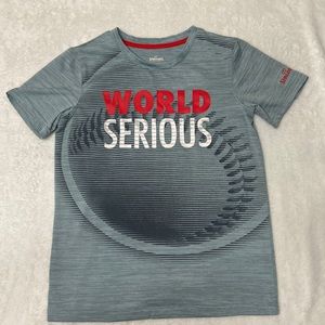 Boys 10/12 world serious shirt